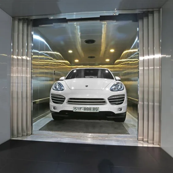 Thang tải ô tô – Giải pháp vận chuyển xe hiện đại cho bãi xe tầng hầm