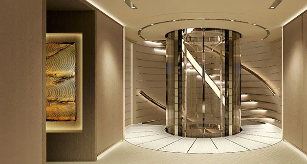 Thang máy kính toàn phần – Điểm nhấn kiến trúc hiện đại cho công trình cao cấp
