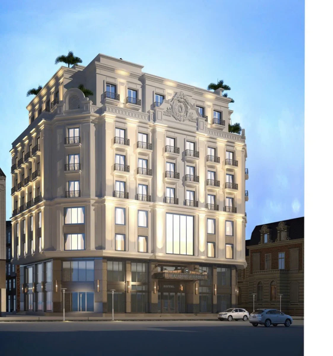 Tổ hợp khách sạn và dịch vụ 12 tầng số 343 Nguyễn Cao, Bắc Ninh.