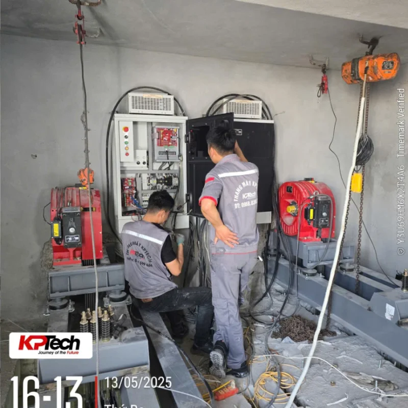 Bảo trì & bảo dưỡng thang máy định kỳ